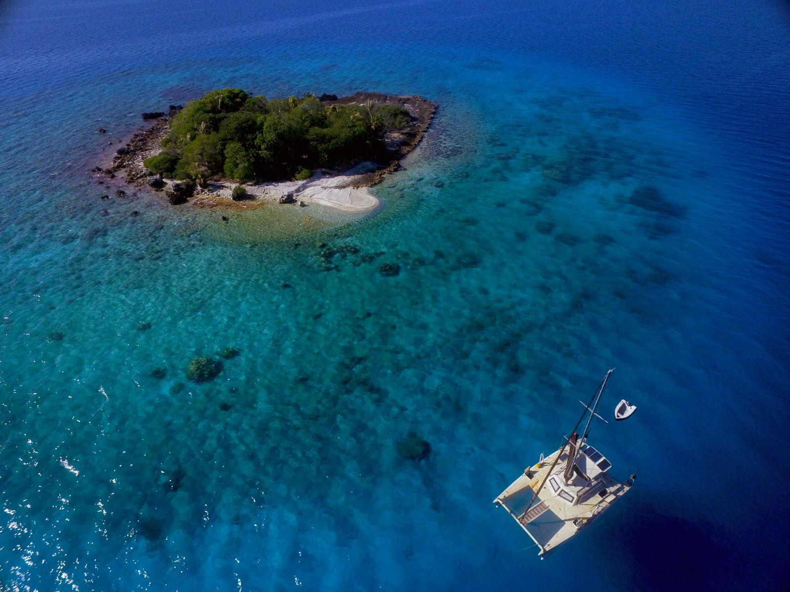 James' Private Anchorage Sailing Zingaro